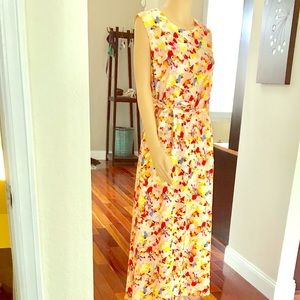 Bright Floral Maxi Sundress